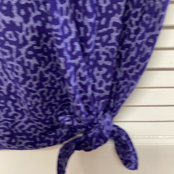 Nike Dri-Fit Tank top in purple. Side tie.  S/M - Picture 6 of 6